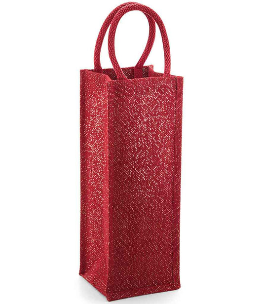 Westford Mill Shimmer Jute Bottle Bag W433