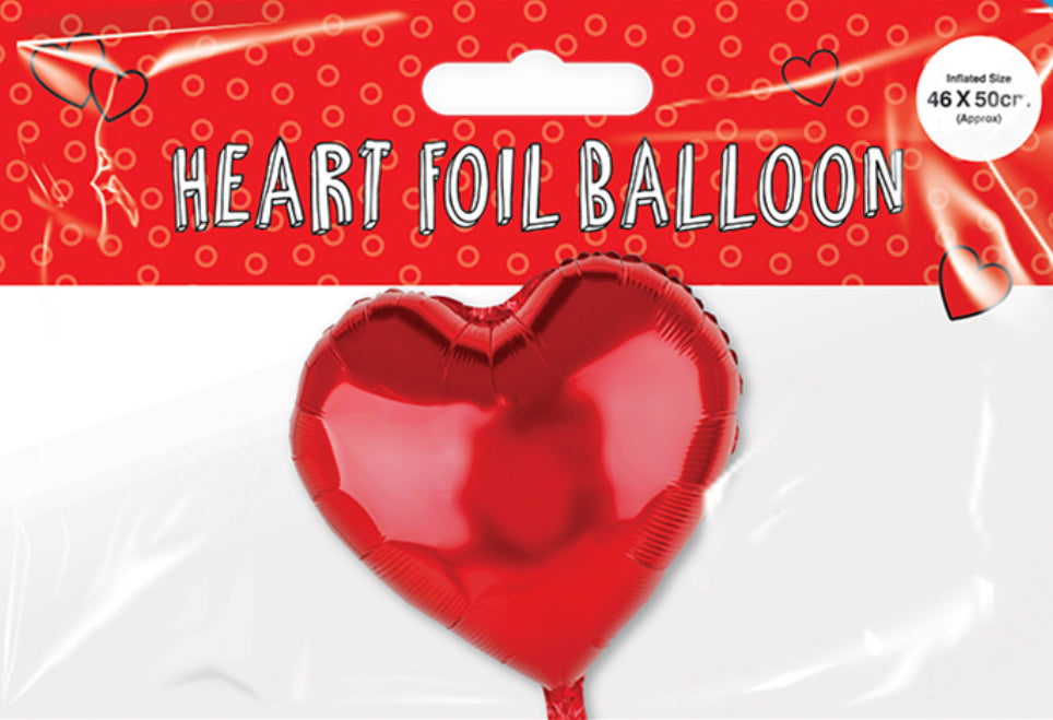 Baloon Ek Red Heart foil Balloon – EK SUPPLIES LTD