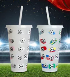 World Cup football cold 24oz cold colour change