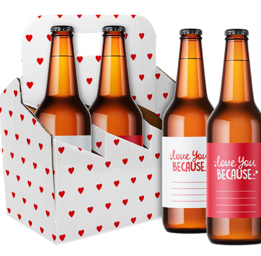 Valentines beer carrier