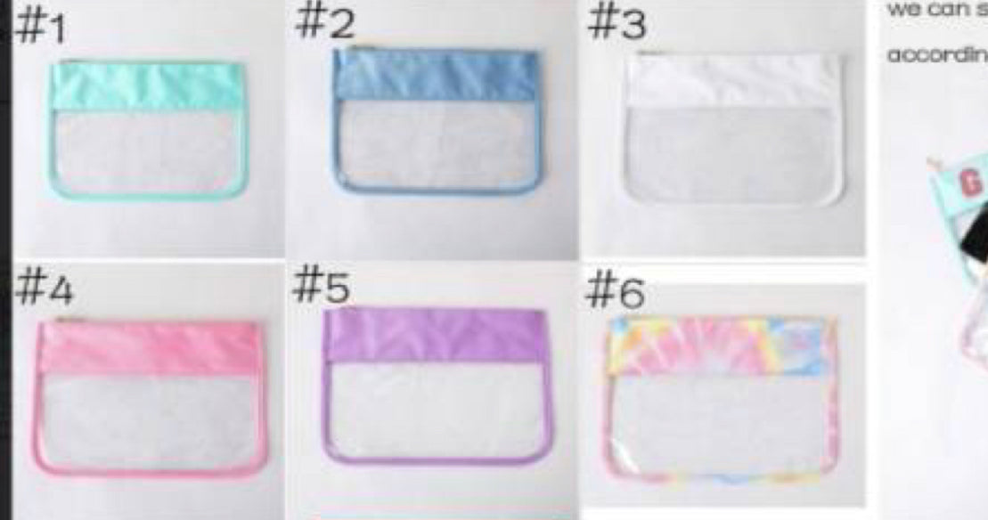 CLEAR COSMETIC POUCH