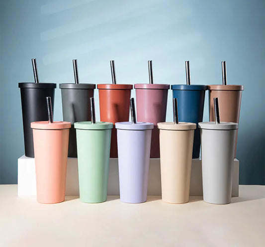 DISCONTINUED BOBA TEA INSULATED TUMBLER