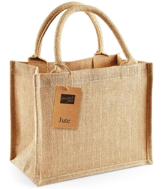 WESTFORD MILL JUTE MINI GIFT BAG W412